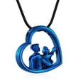 thumbnail image 4 of Dad Cremation Jewelry for Ashes - Heart Pendant Memorial Urn Necklace Ashes Holder For Dad / Papa /Grandfather/Father/Grandpa, 4 of 7