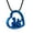 Blue, variant on Cremation Jewelry Heart Urn Necklace for Dad / Grandpa / Papa Stainless Steel Heart Memorial Necklaces Keepsakes Jewelry Ashes Holder Filler Tool