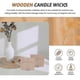 thumbnail image 4 of 6Pcs 2.75x2.36 Inch Wooden Candle Wicks for DIY Candle Making Craft Wooden Wicks for Candle Making W, 4 of 5