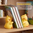 thumbnail image 3 of Unique Bargains 2Pcs Modern Resin Book Stoppers Book Ends Yellow 6.7*3.9*5.1inch, 3 of 5