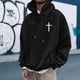 thumbnail image 3 of MHFRRA Sudadera con Capucha Estampada, Cómoda Sudadera con Capucha con Un Elegante Diseño Gráfico para Uso Informal y Actividades Al Aire Libre Negro, 3 of 5