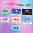 thumbnail image 1 of Sailor Moon Wallet Girl Cute Small Wallet Delicate Bow Kawaii Wallet Credit Card Holder ID Window, 1 of 5