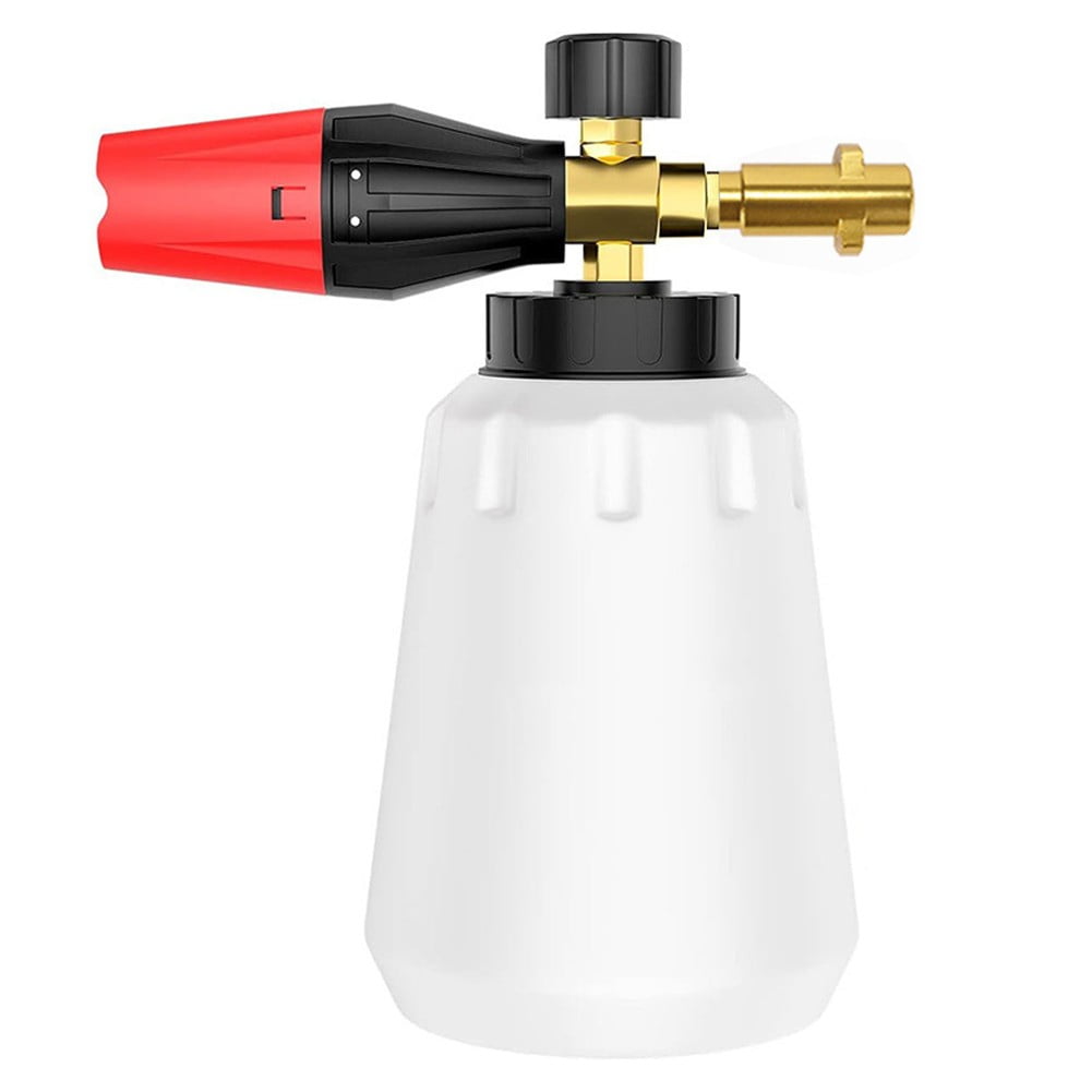 High Pressure Snow Foam Pot 1L Large Capacity Adjustable Angle Cleaning Tool