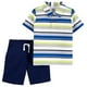thumbnail image 1 of Camisa y Short Child of Mine Azul marino 3T Jareta funcional, 1 of 4