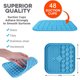 thumbnail image 4 of Alfombrillas de 2 alimentación para Perros Gatos con1 raspador de Silicona, comedero Lento para bañar Perros, acicalamiento, distracción por ansiedad ShuxiuWang 1327537105770, 4 of 5