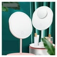 thumbnail image 2 of Miroir de Maquillage Grossissant 5X avec Lumière, Miroir pour le Visage à DEL, Gradateur Réglable, Miroir de Coiffeuse USB à DEL, Miroir de Coiffeuse Cosmétique, Utilisation Grand, 2 of 7