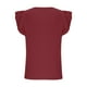 thumbnail image 4 of Ropa de trabajo,Camiseta de cuello en V para mujer, estilo humorístico vintage, 95 % poliéster, 5 % elastano, para uso diario, talla XL, sopatenor, 4 of 7