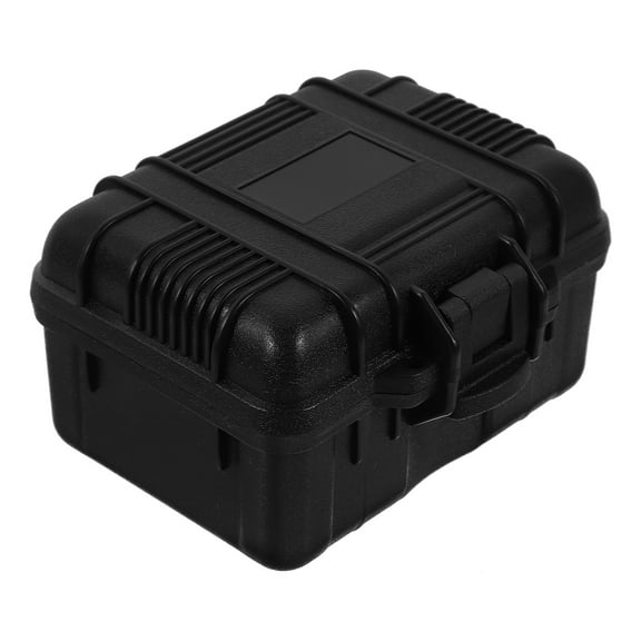 HEATSHAKING Screw Organizer Case Black Practical 1Set 4.91X4.32X2.75In