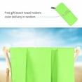 thumbnail image 5 of PiccoCasa Microfiber fast-drying Sand Free Beach Travel Towel 30"x60" Light Green, 5 of 7