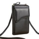 thumbnail image 1 of Bolso bandolera de PU de gran capacidad para mujer, cartera larga, bolso para teléfono móvil de color sólido, 1 of 5