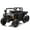 Black, variant on 24V 4WD Ride On Dump Truck, 2-Seater 6 Wheeler Electric Powered Ride On Toy with Remote Control, 4X100W Motor, Music, LED Light and Story, Pink
