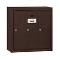 thumbnail image 1 of Mailbox Salsbury Industries 3503ZSU montado en superficie con 3 puertas, 1 of 1