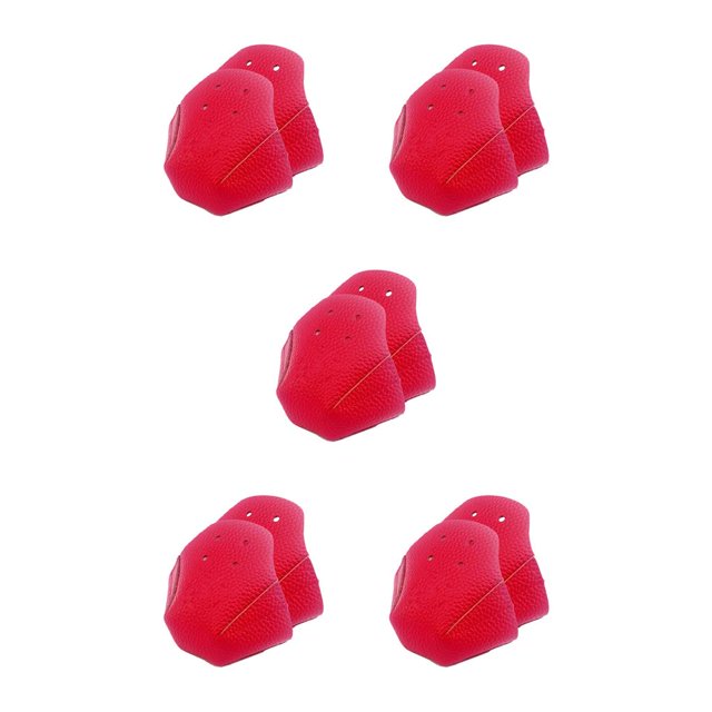 Toystoory 1 par de protectores para los dedos de los pies, protectores universales de cuero PU para patines, suministros para patinaje, accesorios No.7 5piezas Toystoory CBP229639
