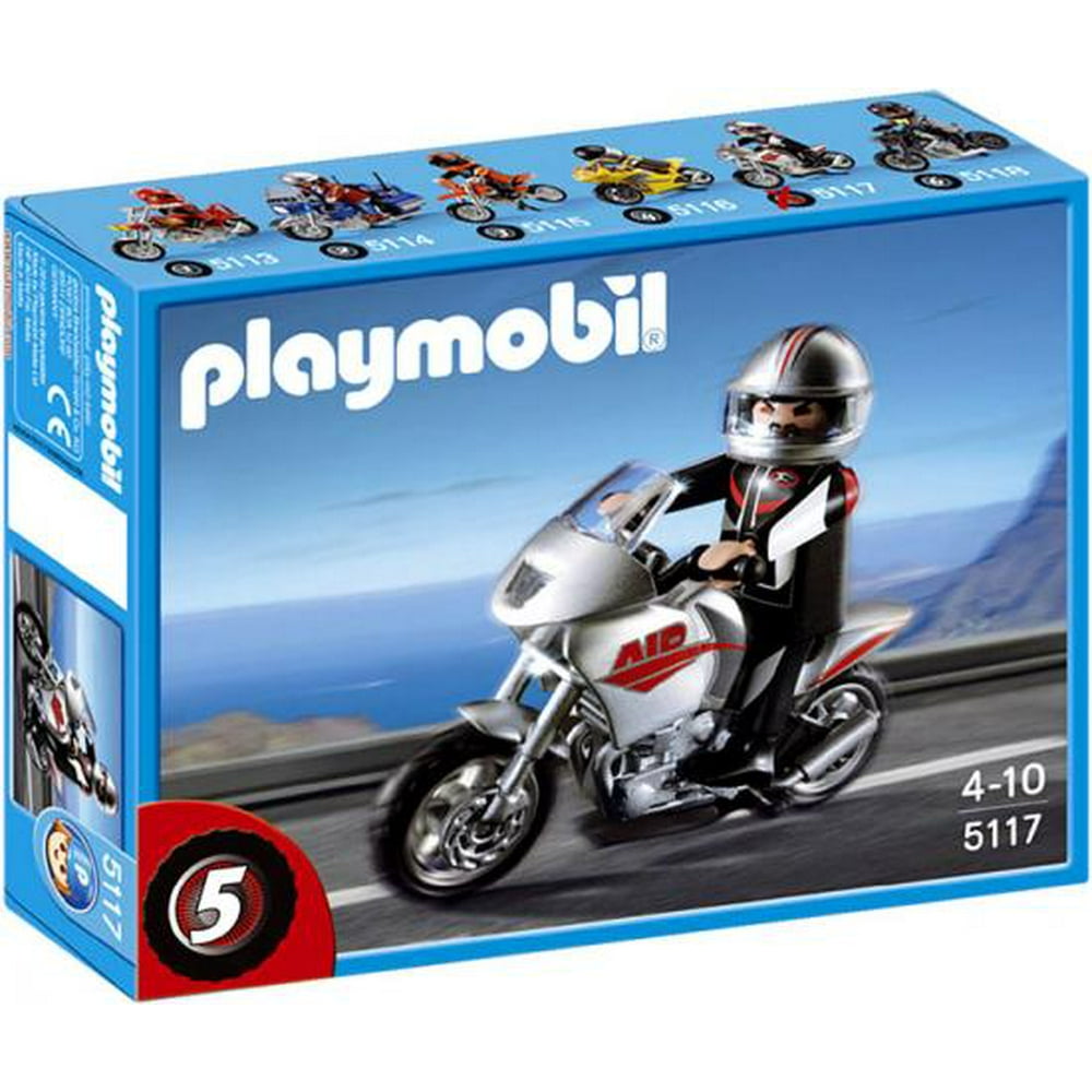 playmobil motorbike set