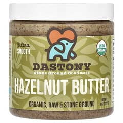 Dastony, Organic Hazelnut Butter, Ultra Smooth, 8 oz (227 g) Pack of 3