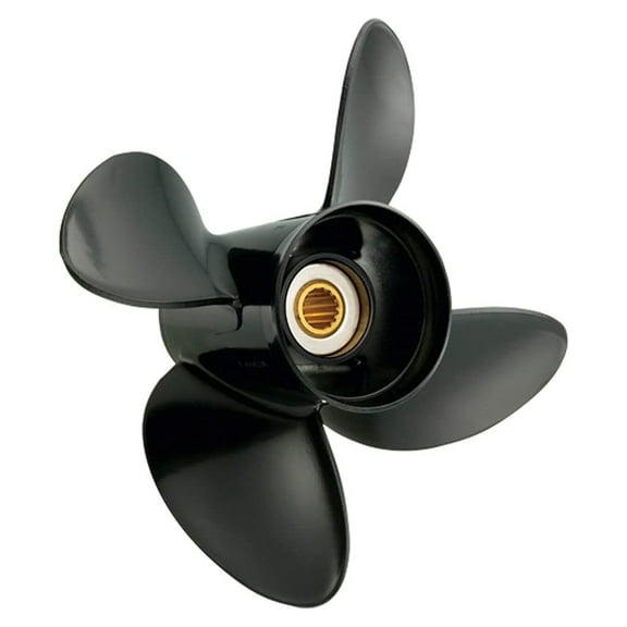 3413-138-15 Amita 4 Offshore Aluminum 4-Blade Propeller - RH, 13.75" Diameter x 15" Pitch x 15-Spline