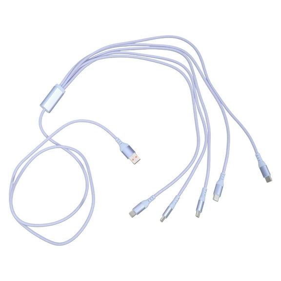 Multi Charging Cable USB C Splitter 5 in 1 Multi Cable Type C Multiple USB CordBraided USB to USB C