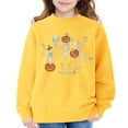 thumbnail image 4 of Mercatoo Halloween Pullover for Boys Girls Crewneck Long Sleeve Pumpkin Graphic Sweatshirt Printed Casual Tops, 4 of 6