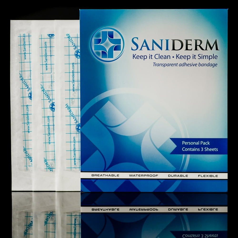 Saniderm 6 Inch x 8 Inch Personal Pack