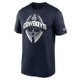 thumbnail image 2 of Men's Nike Navy Dallas Cowboys Legend Icon Performance T-Shirt, 2 of 3