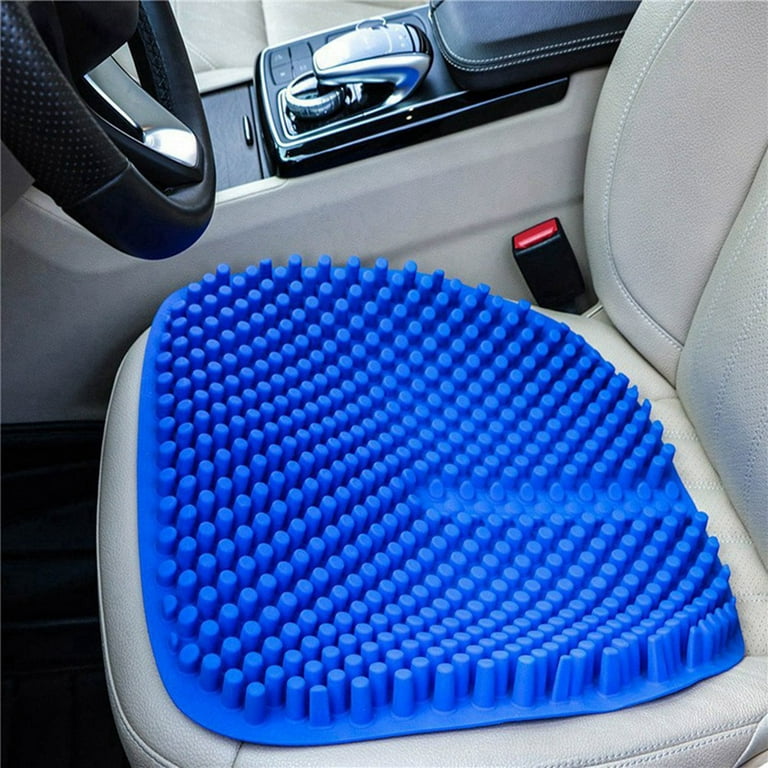 Fairnull 3D Silicone Car Seat Cover Breathable Non Slip Elastic Massage  Cushion Chair Pad