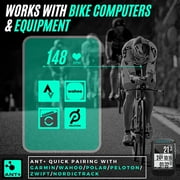 Powr Labs Bluetooth Heart Rate Monitor Chest Strap | ANT+ Heart Rate Monitor Works with Strava Garmin Wahoo Polar Peloton iFit Apps