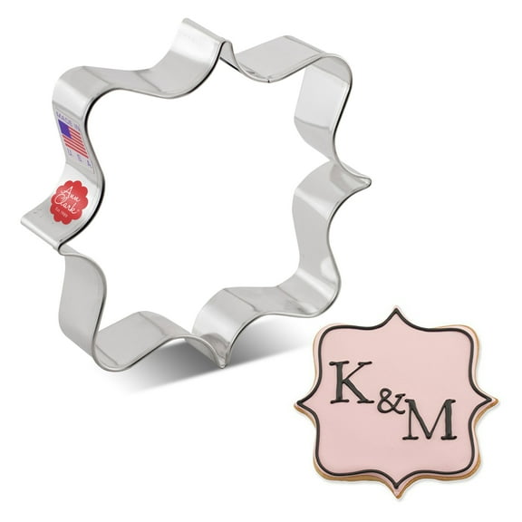 Ann Clark Square Cookie Cutter 4.25", Made in USA