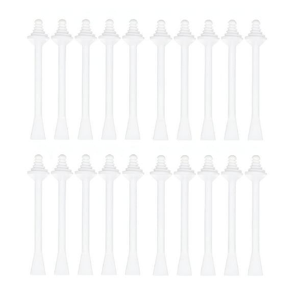 RAGUPEL Manicure Set 200pcs Nose Hair Removal Sticks Plastic Nose Wax Applicator Nasal Hairs Cleaning Tools Eyebrow Facial Hair Remover for Men Women