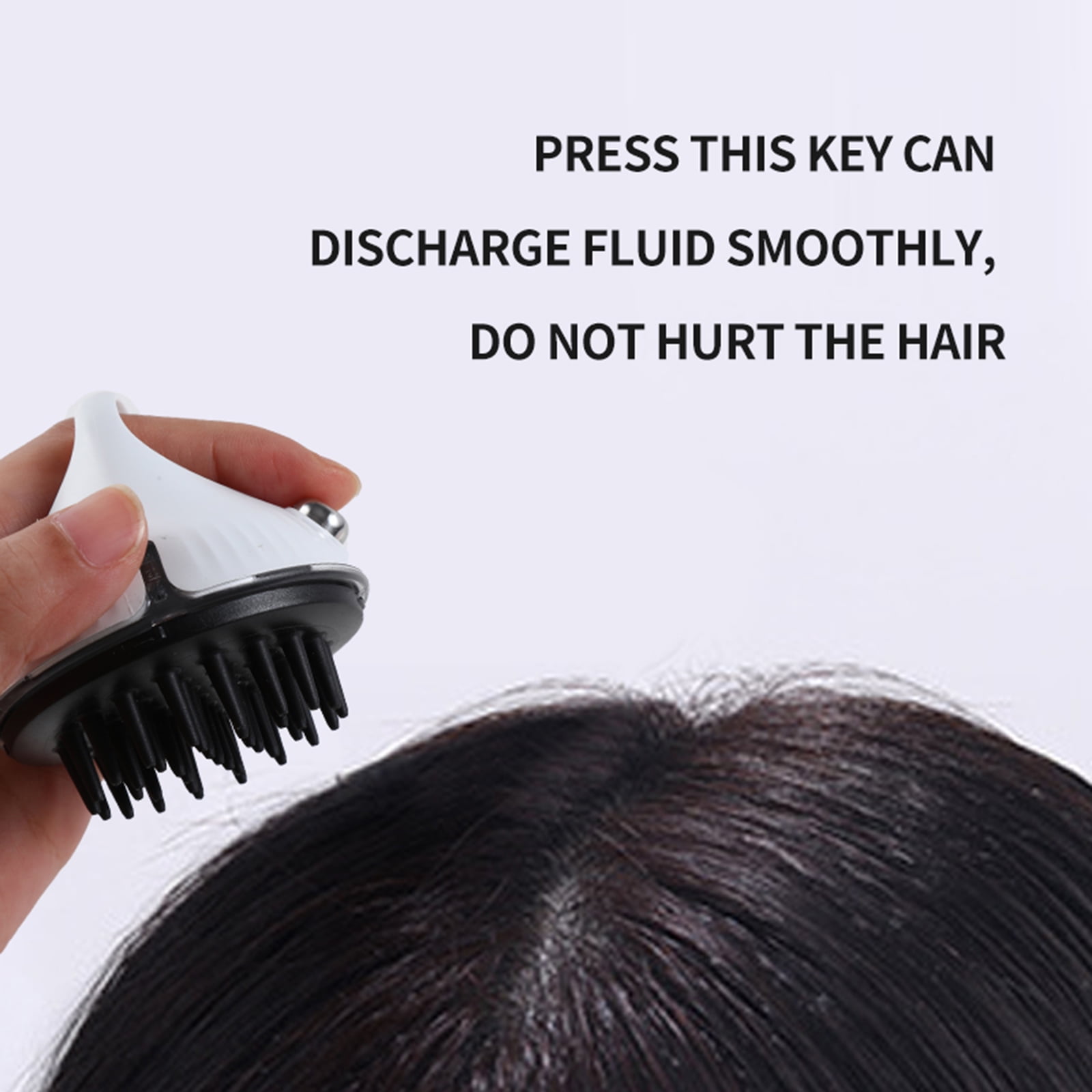 Scalp Applicator Comb for Medicine Scalp Head Fluid Comb Essential Oil Hair  Device Hair Scalp Massager Brush Growth for Head Brush - Walmart.com