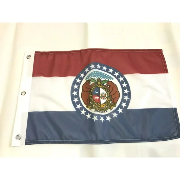 12X18 12"X18" State Of Missouri Polyester Flag Boat Car Garden Grommets12, Z28
