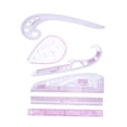 thumbnail image 4 of LABSERRON Ruler Good Flexibility For Sewing Tools Clothing Design 6 Pieces 11.8x3.9x0.04In, 4 of 8