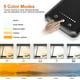 thumbnail image 3 of Lámpara de escritorio LED avanzada, 5 modos de iluminación con 25 ajustes de brillo, puerto de carga USB, controles sensibles al tacto para el hogar, la oficina, espacios de manualidades, diseño, 3 of 6