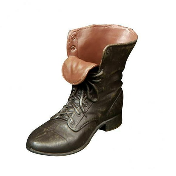 Zapatos De Botines Para Hombre A Escala 2x1/6 Para De Acción De Cuerpo De Hombre De 12 Pulgadas Marrón Zulema Botas masculinas de figura de acción