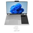 thumbnail image 2 of Double Screen Laptop for Win11, 15.6 Inch 1920x1080 Dual Screen Business Laptop with 7 Inch TP Touchscreen, RGB Keyboard, 16GB RAM Fingerprint Notebook, 2 of 7