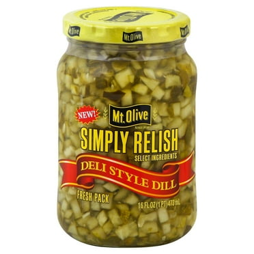 Mt. Olive Deli Style Kosher Dill Relish - 16 oz
