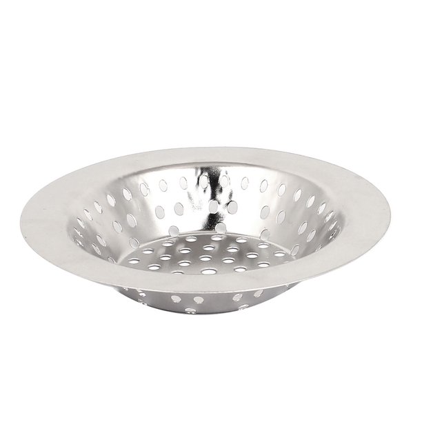 Unique Bargains Bathroom Metal Mesh Hole Design Sink Strainer Basket