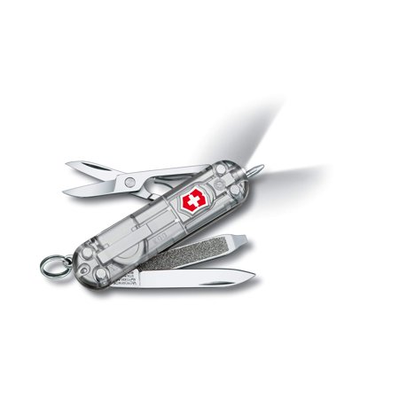 Victorinox Swiss Army Signature Lite Pocket Knife  Silver Tech  58mm