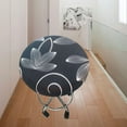 thumbnail image 5 of Stretchable Round Bar Stool Cover 11-16" Washable Dustproof Elastic Seat Cover Polyester 28-40cm for home and hotel, 5 of 8