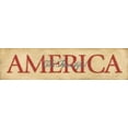 thumbnail image 2 of Marrott, Stephanie 14x7 White Modern Wood Framed Museum Art Print Titled - America the Beautiful, 2 of 4