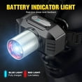 thumbnail image 5 of Welfareis Bright Outdoor Rechargeable LED Headlamp-Laser-Powered 300LM/Flood/Zoom Focus & 90°Tilt,3 Modes (High/Low/Strobe),Type-C Fast Charge,Waterproof for Hiking, Cycling, Fishing (1), 5 of 9