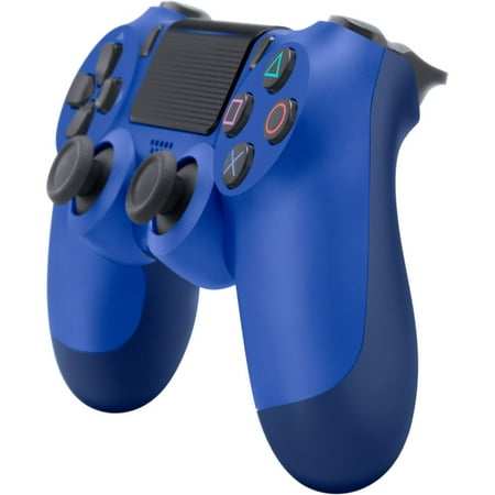 Restored Sony - DualShock 4 Wireless Controller for Sony PlayStation 4 - Wave Blue (Refurbished)