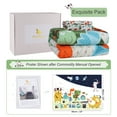 thumbnail image 6 of PiccoCasa Full Size 5 Piece Kid's Bedding Comforter Set, Dinosaur Pattern, Multicolor, 6 of 6