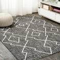 thumbnail image 5 of JONATHAN Y JONATHAN  Y Derya Tribal Diamond Trellis Indoor/Outdoor Area Rug 3 X 5 - Black/Ivory, 5 of 5