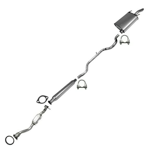 Stainless Steel Exhaust System Kit for 2000-2005 Chevrolet Impala 3.4L/3.8 & Monte Carlo 3.4L