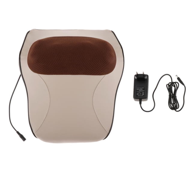 Alivio Del Dolor Del Masajeador De Amasamiento Profundo De La Almohada Del Masajeador Del Cuello Para El Coche De La Oficina En Casa Sunnimix almohada masajeador de cuello