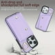 thumbnail image 4 of Crossbody Wallet Women Phone Case For IPhone 14 13 12 11 Pro Max X XR XS Max SE 2022 7 8 Plus,Credit Card Holder Phone Case With Strap,PU Leather Purse With Lanyard Zipper Flip Cover, 4 of 5