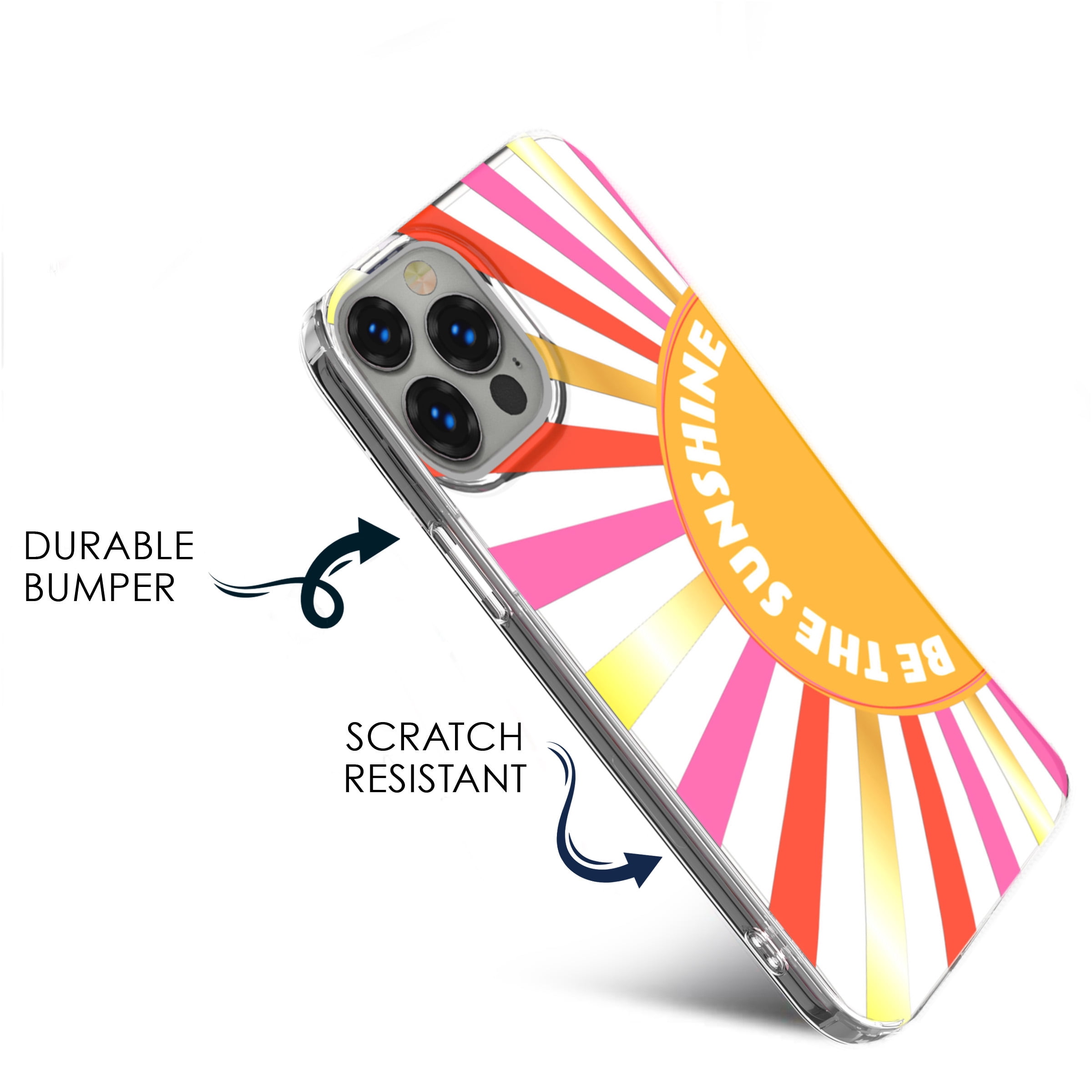 Packed Party "Be the Sunshine" iPhone Case | Fits iPhone 12 or 12 Pro | Durable, Slim Design and 10-Ft. Drop Test Certified