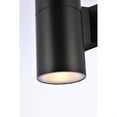 thumbnail image 2 of Living District LDOD4039BK Raine Lampe Murale Extérieure Noire, 2 of 2