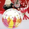 thumbnail image 4 of Virelaxpo 24-Pack Christmas Themed Paper Plates for Party Supplies and Holiday Gatherings,Disposable Dinnerware for Festive Celebrations, 4 of 7