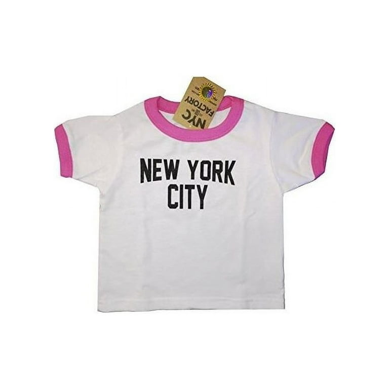 New York City Toddler Lennon Ringer NYC Baby Tee Beatles T Shirt 5 6t Walmart
